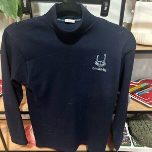 Burton Backhill Navy Turtleneck Top Underlayer